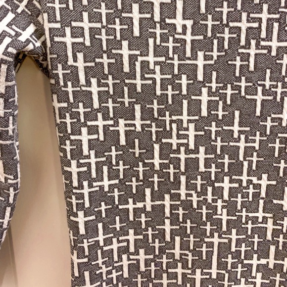 TopShop Cross Printed Stretchy Dress - Picture 8 of 8